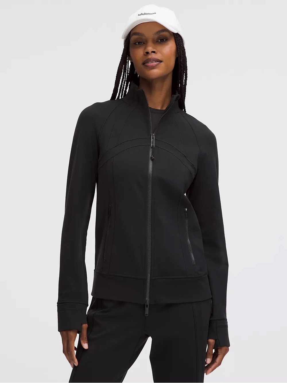 Lululemon Define Track Jacket Luon Black Size 6 NWT